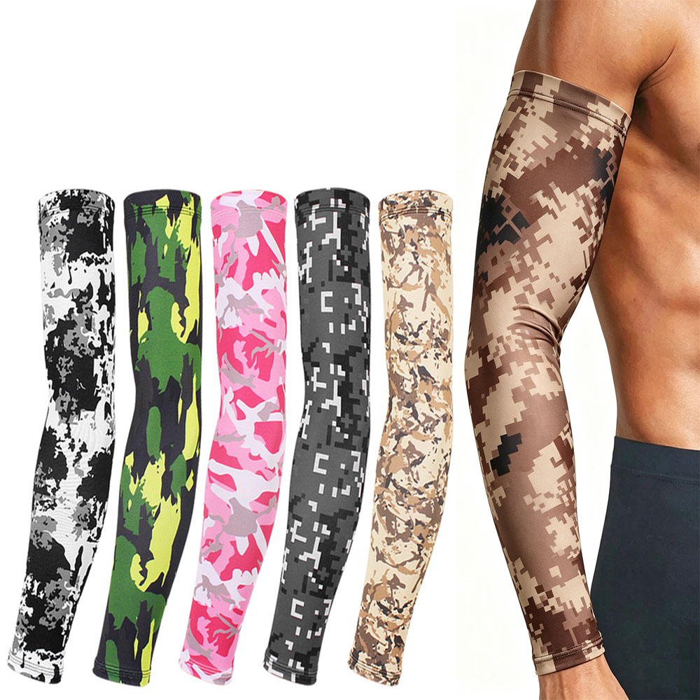 Cycling Gear Tattoo - Sports Arm Warmers for Men Women,
