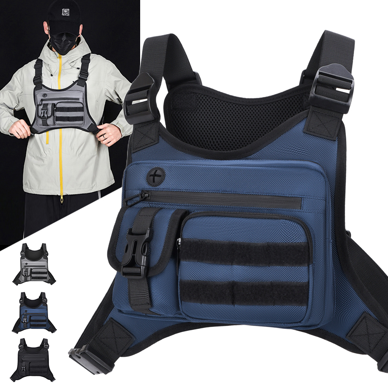 Cycling Gear For Men - Tactical Chest Rig Bag Men Waterproof