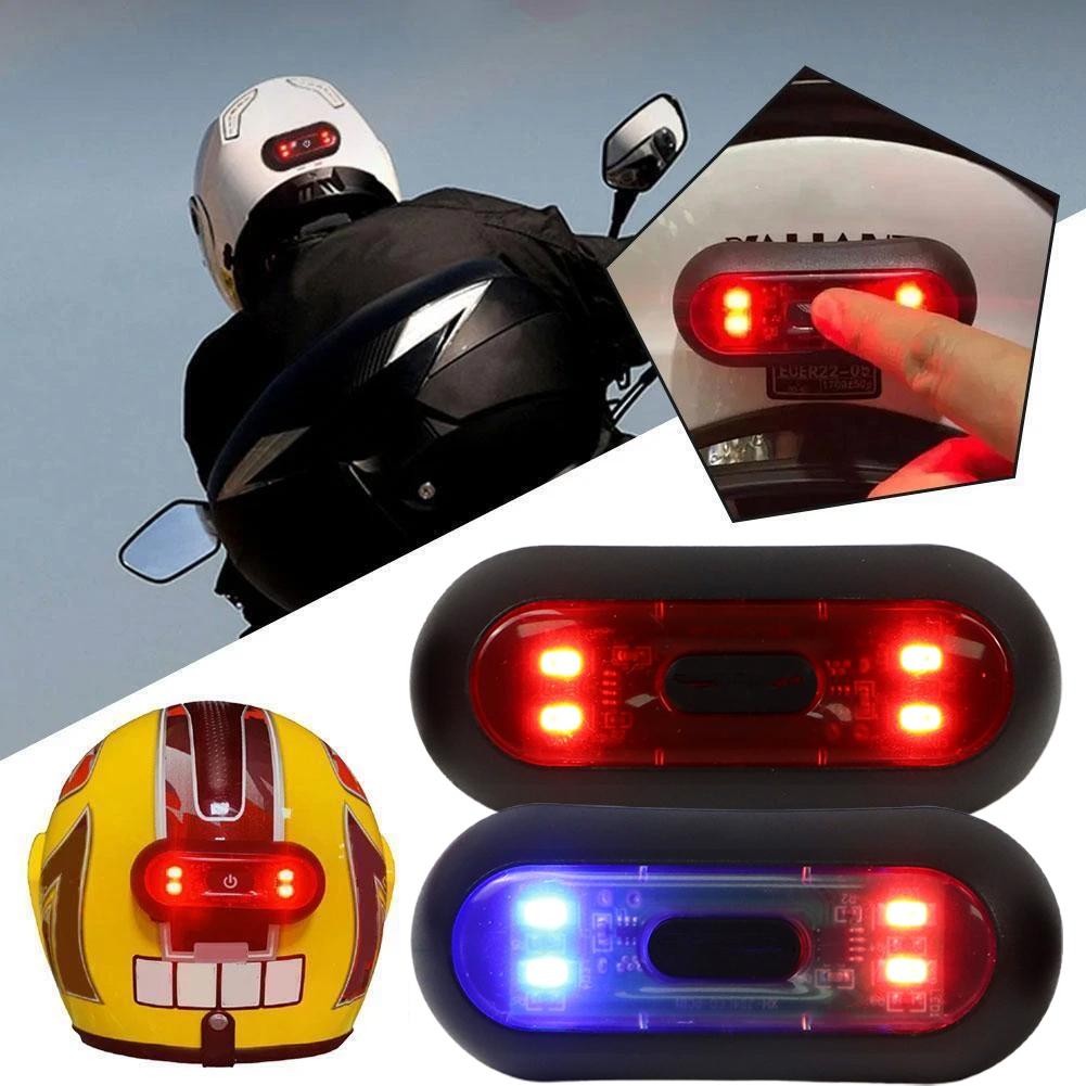Cycling Gear Charging Station - Upgrade 4 Lamp Beads Bicycle Helmet