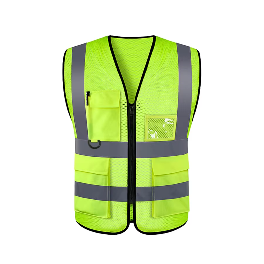 Cycling Visibility Gear - Adjustable Safety Vest Lightweight Safety Straps