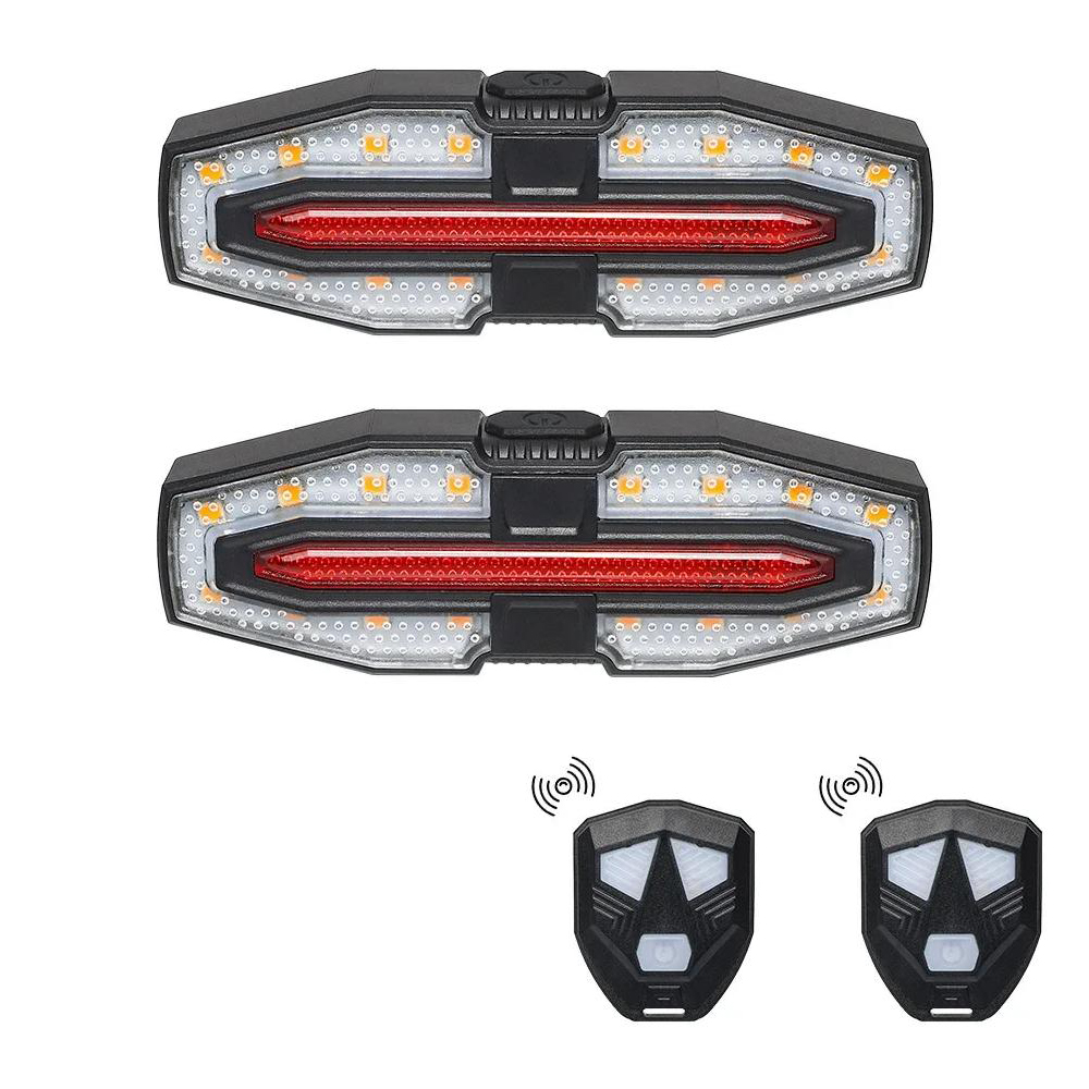 Bicycle Tail Light LED Turn Si - Cycling Gear Charging Station 评论和价格