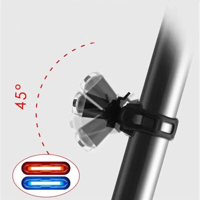 Bicycle Rear Light Waterproof  - Cycling Gear Charging Station 评论和价格