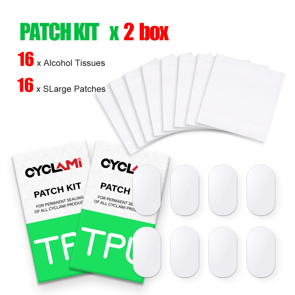 New Tire Patch For TPU Tube CY - Bike Tube Repair Kit 评论和价格