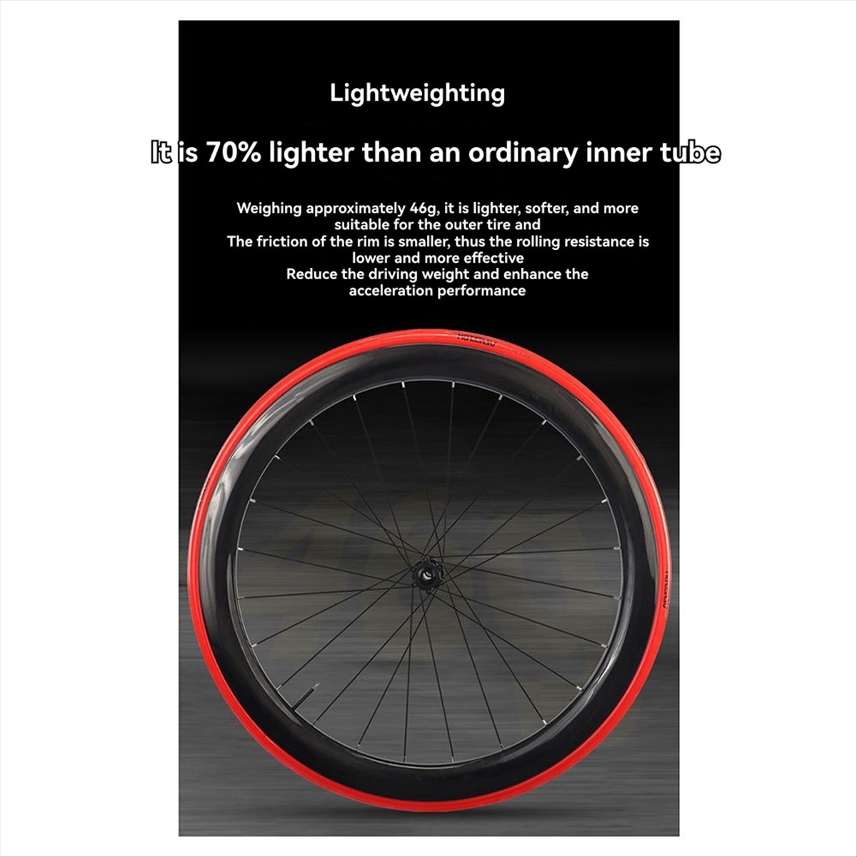 T34C  TPU Inner Tube for 700C  - Gravel Bike Tires 评论和价格