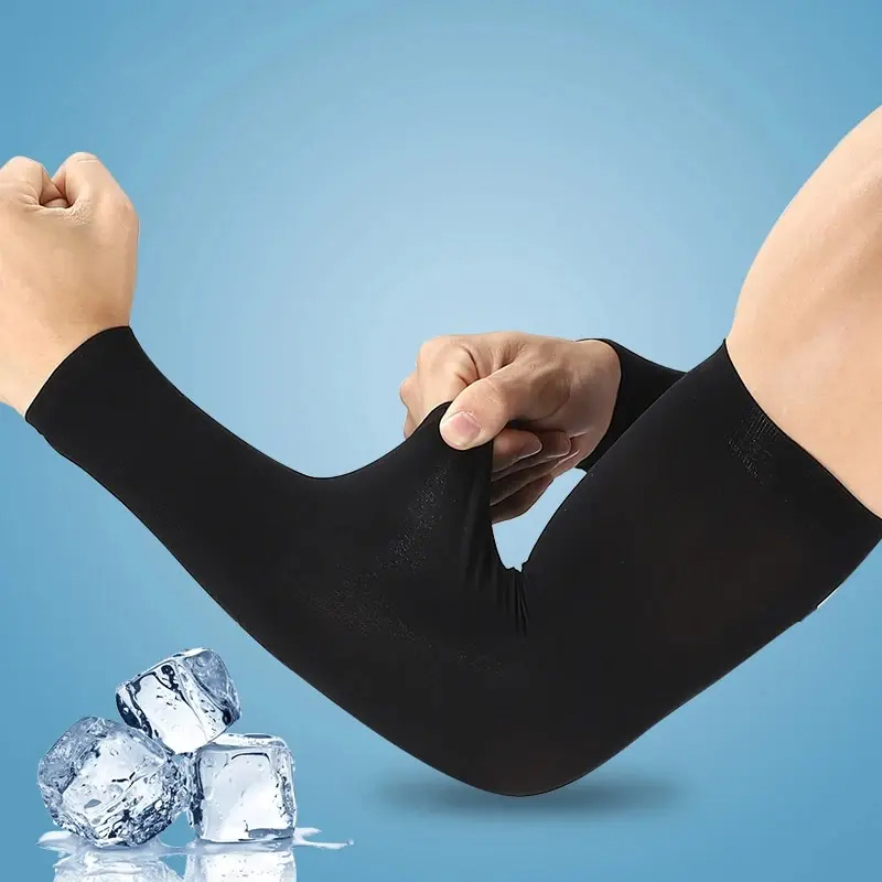 Ice Silk Sports Arm Sleeves Cy - Cycling Arm Warmers 评论和价格