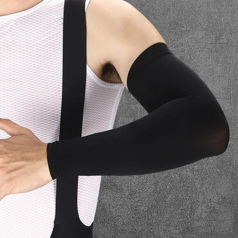 Ice Silk Sports Arm Sleeves Cy - Cycling Arm Warmers 评论和价格