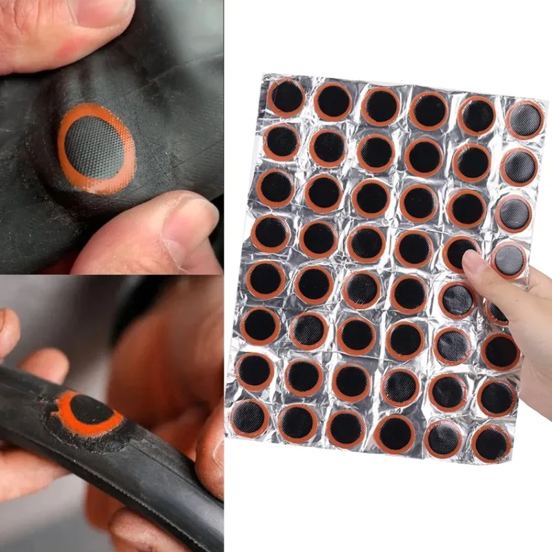 48Pcs Rubber Puncture Patches  - Bicycle Repair Kit 评论和价格