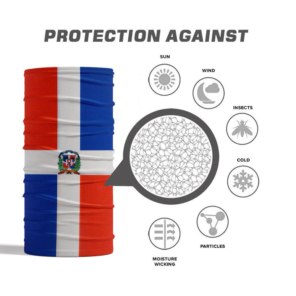 Dominica National Flag Bandana - Cycling Gear For Men 评论和价格