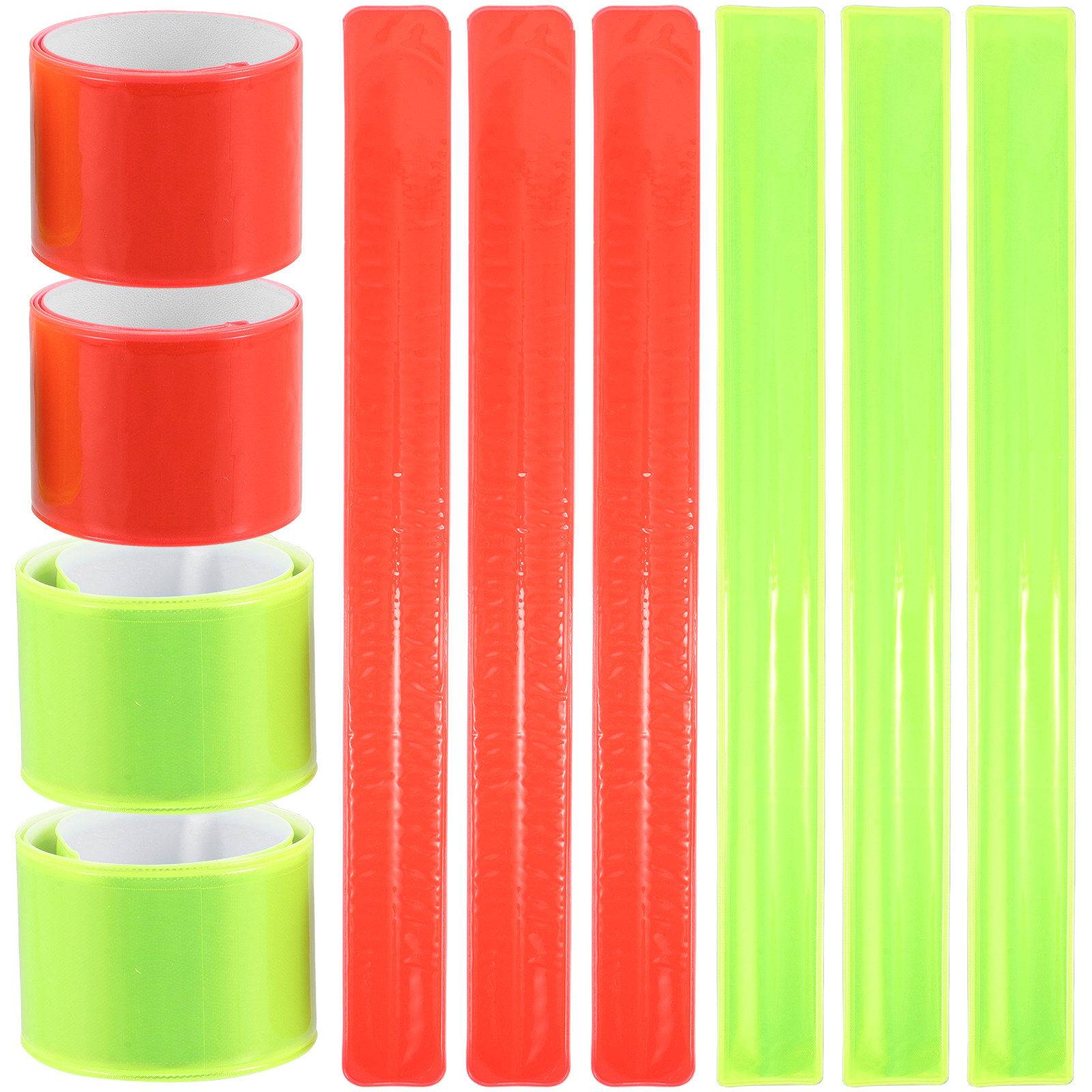 12Pcs Reflective Slap Bands Co - Cycling Visibility Gear 评论和价格