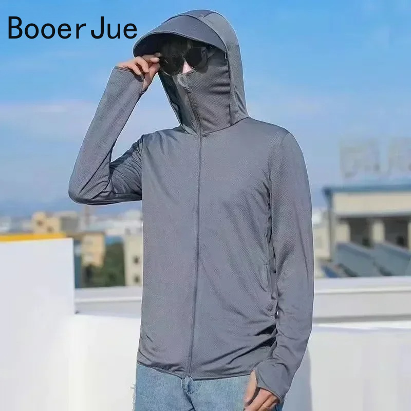 UPF50+ Men's Sun Protection Th - Cycling Gear For Men 评论和价格
