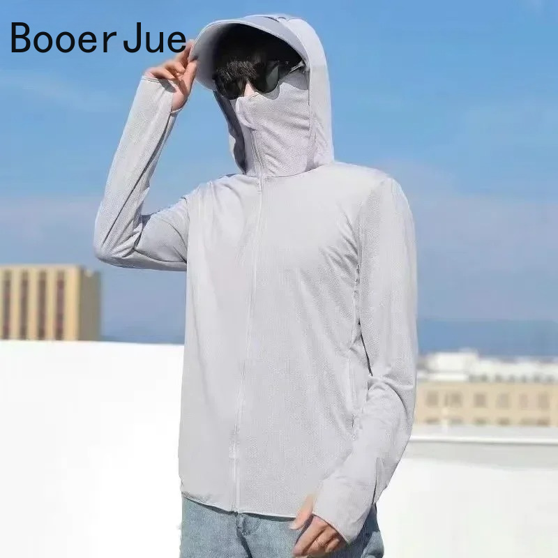 UPF50+ Men's Sun Protection Th - Cycling Gear For Men 评论和价格