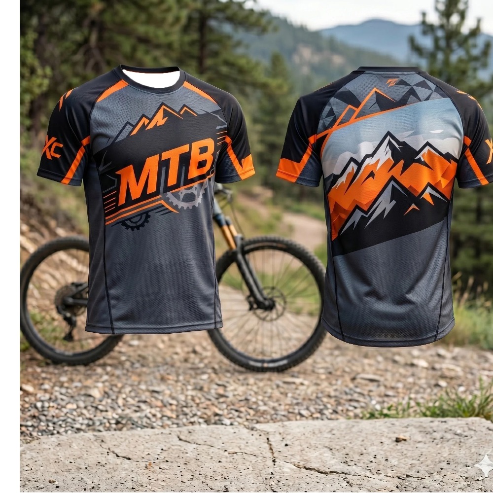 Mountain MTB Gear Print Men Qu - Xc Cycling Gear 评论和价格