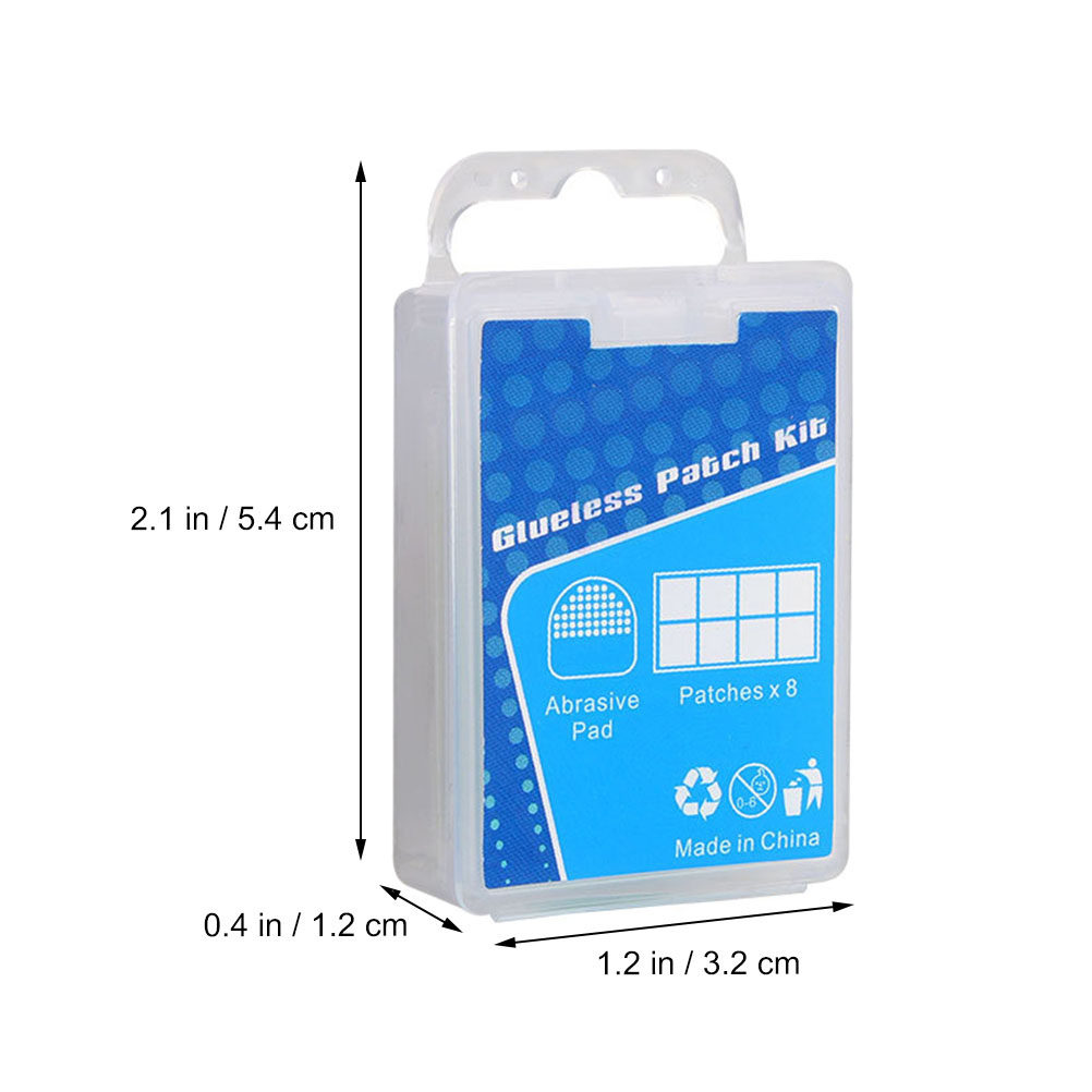 1Set Transparent Bike Tire Rep - Bike Tube Repair Kit 评论和价格