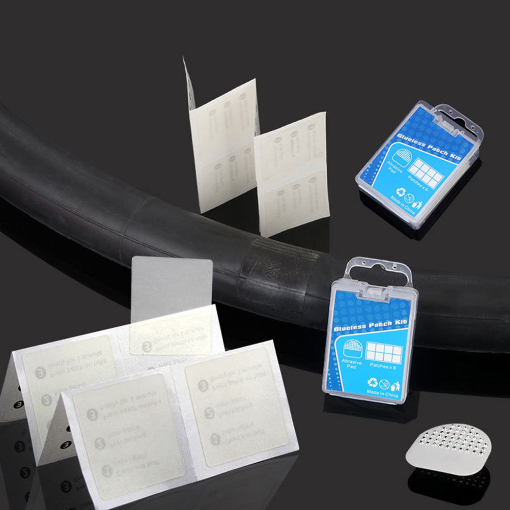 1Set Transparent Bike Tire Rep - Bike Tube Repair Kit 评论和价格