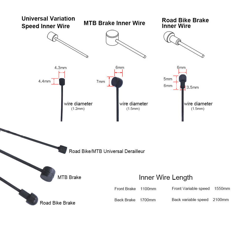 10Pcs/set Road Bike MTB Bike F - Junior Cycling Gear 评论和价格