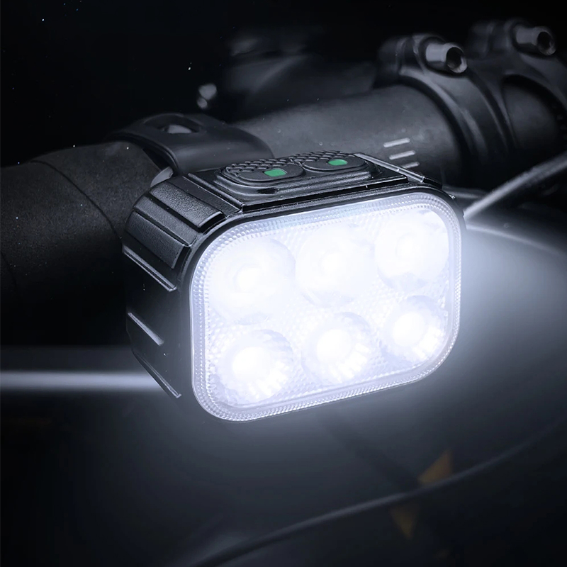6 LED Bicycle Rear Light 1100m - Cycling Gear Charging Station 评论和价格