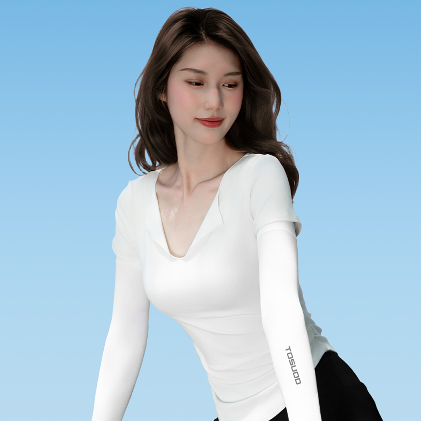 TOSUOD Ice Silk Bicycle Sleeve - Cycling Arm Warmers 评论和价格