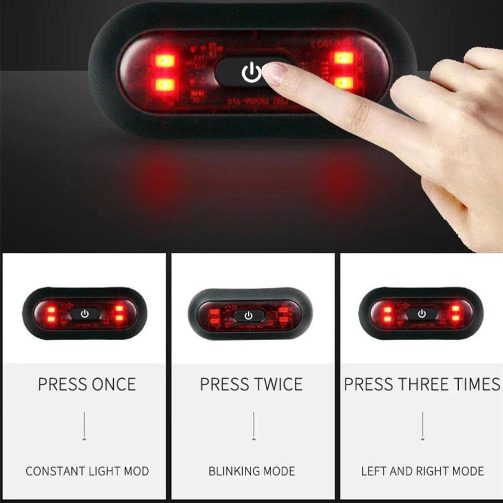 Upgrade 4 Lamp Beads Bicycle H - Cycling Gear Charging Station 评论和价格