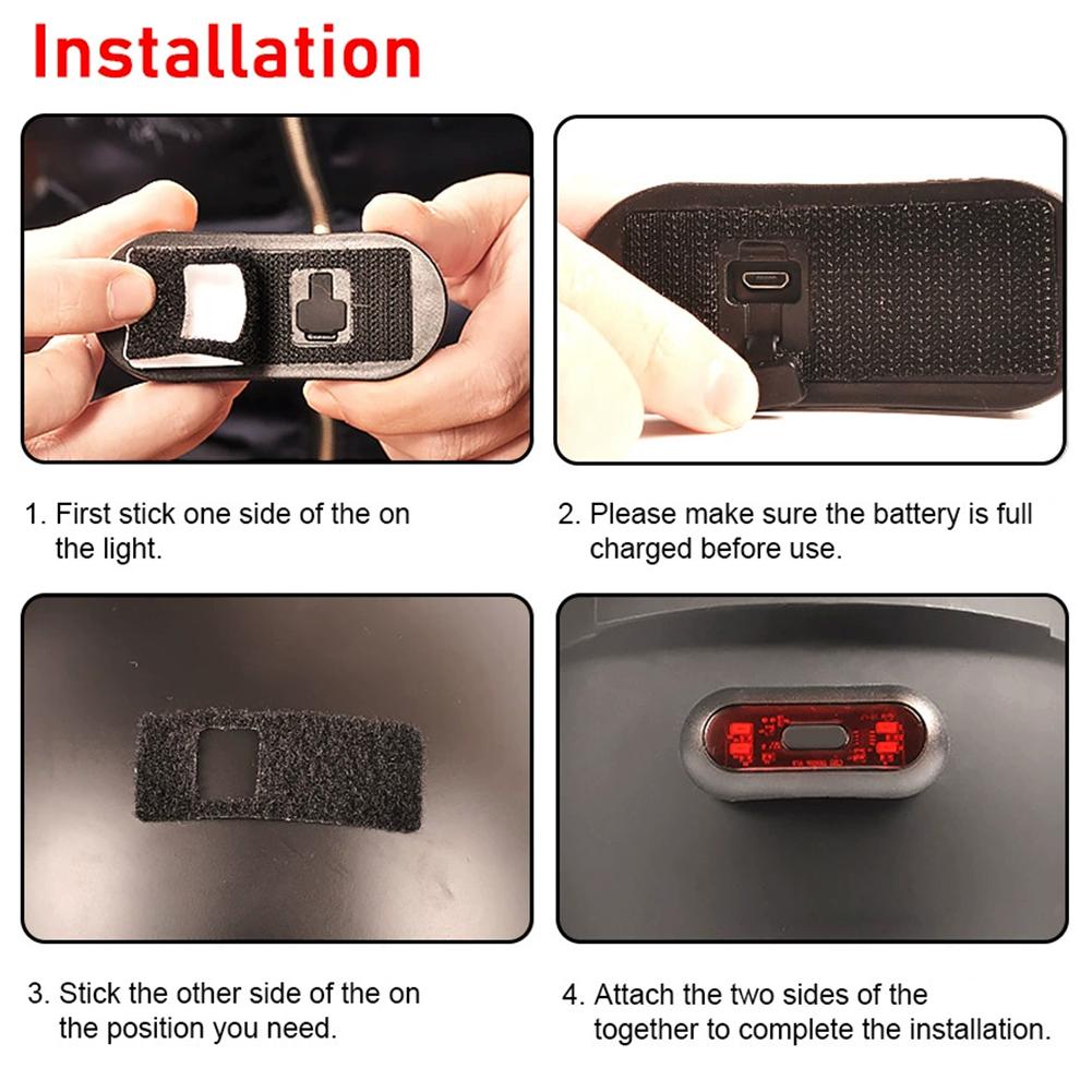 Upgrade 4 Lamp Beads Bicycle H - Cycling Gear Charging Station 评论和价格