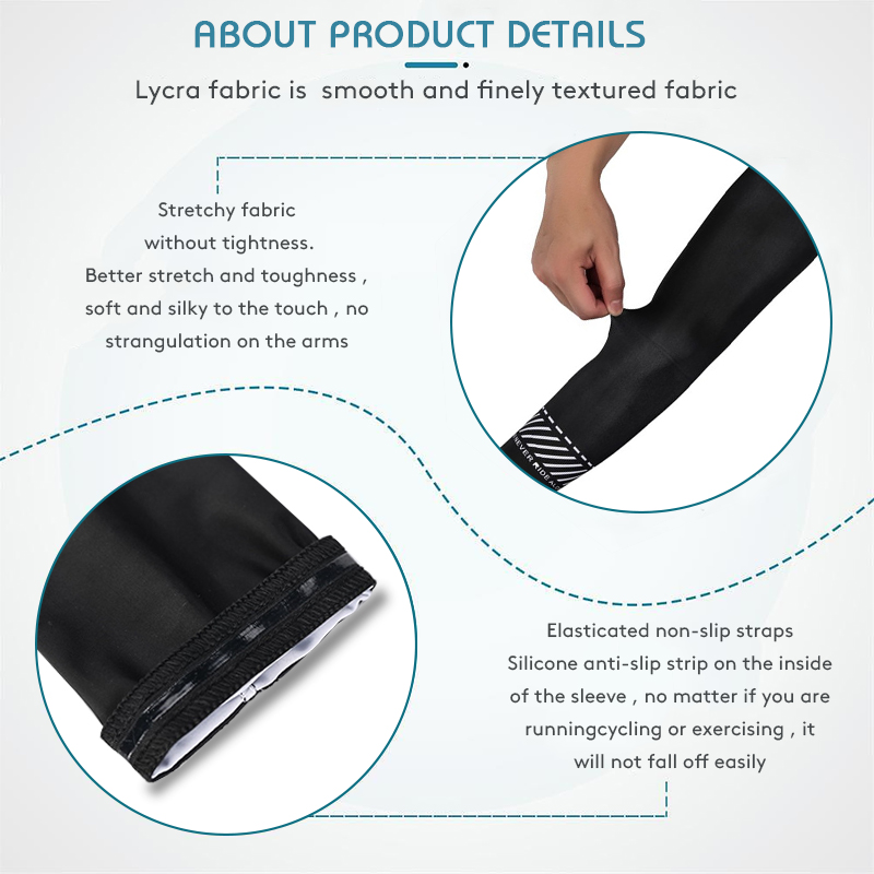 Cycling Arm Sleeves Mangas De  - Cycling Arm Warmers 评论和价格