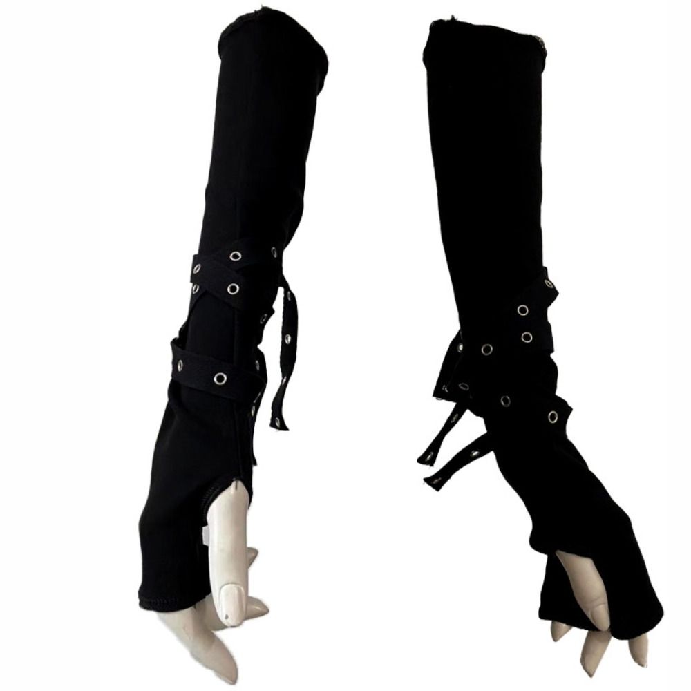 Half-fingered Gothic Arm Warme - Cycling Arm Warmers 评论和价格