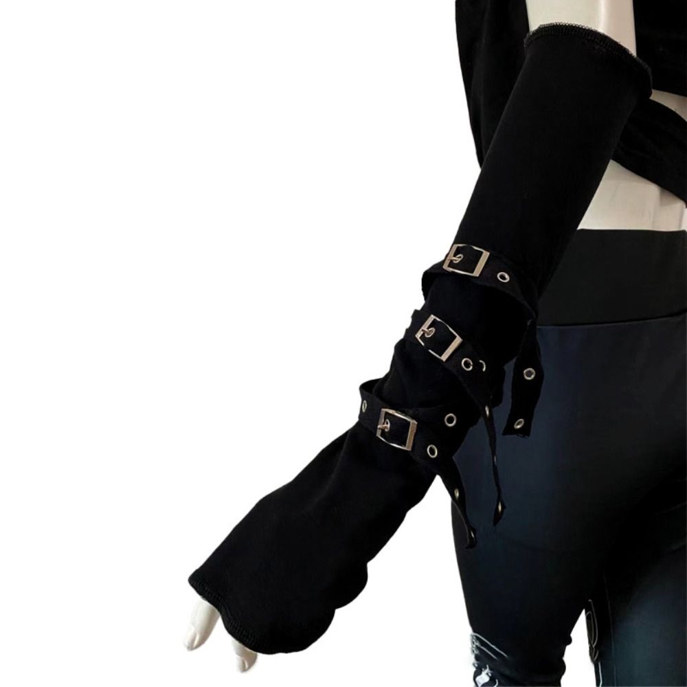 Half-fingered Gothic Arm Warme - Cycling Arm Warmers 评论和价格