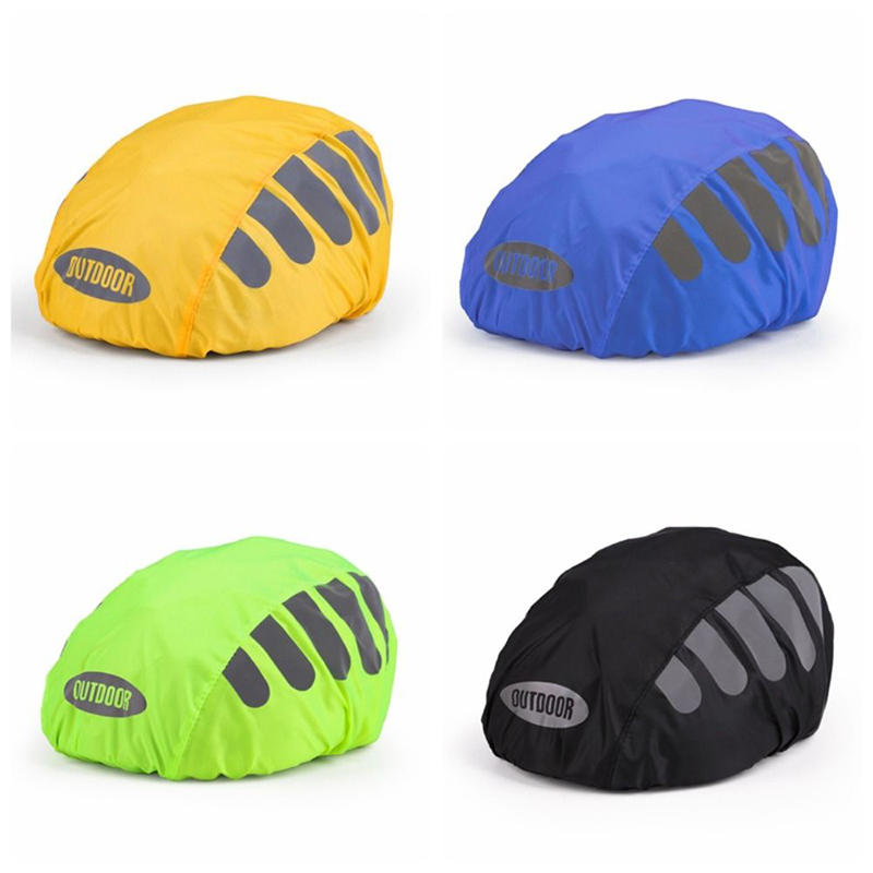 1 Pcs Bike Helmet Rain Cover W - Cycling Visibility Gear 评论和价格