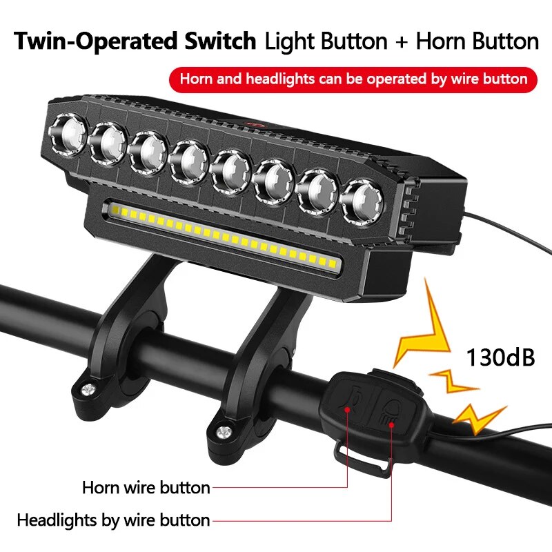 5/8 LED Bicycle Front Light US - Cycling Gear Charging Station 评论和价格