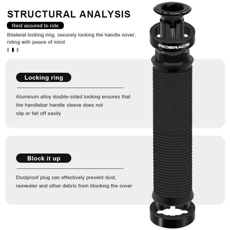 1Pair Bike Grip With End Cap F - Junior Cycling Gear 评论和价格