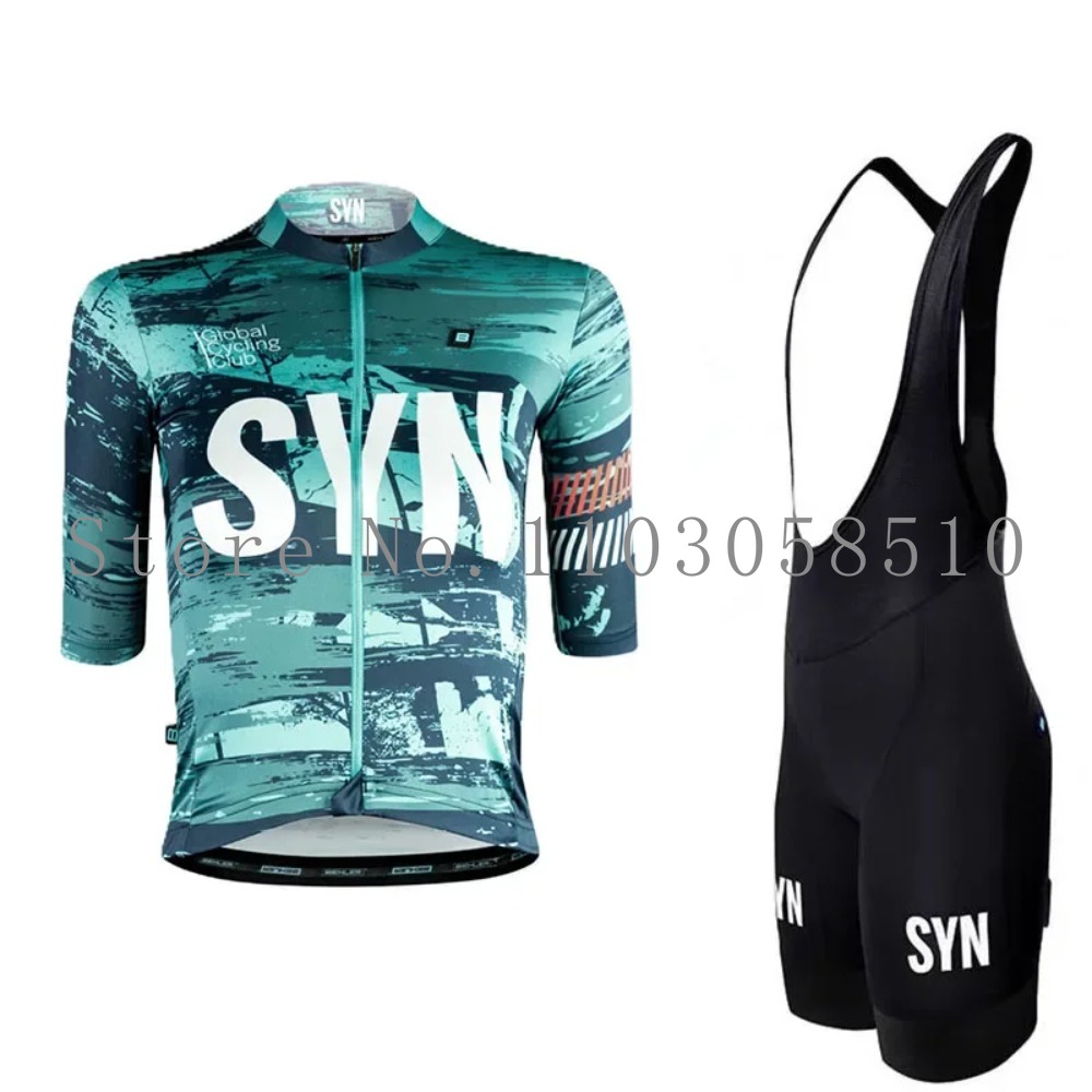 SYN Jersey Men's Bib Sponge Cu - Junior Cycling Gear 评论和价格