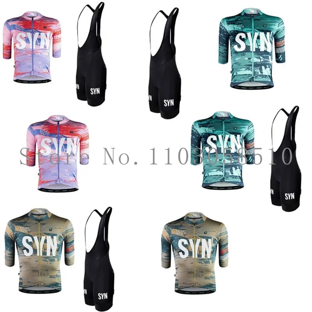 SYN Jersey Men's Bib Sponge Cu - Junior Cycling Gear 评论和价格