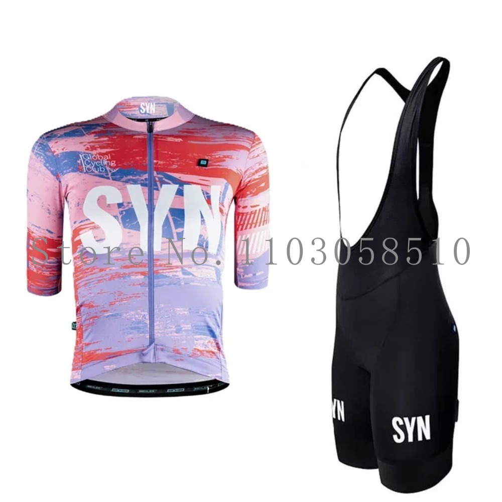 SYN Jersey Men's Bib Sponge Cu - Junior Cycling Gear 评论和价格