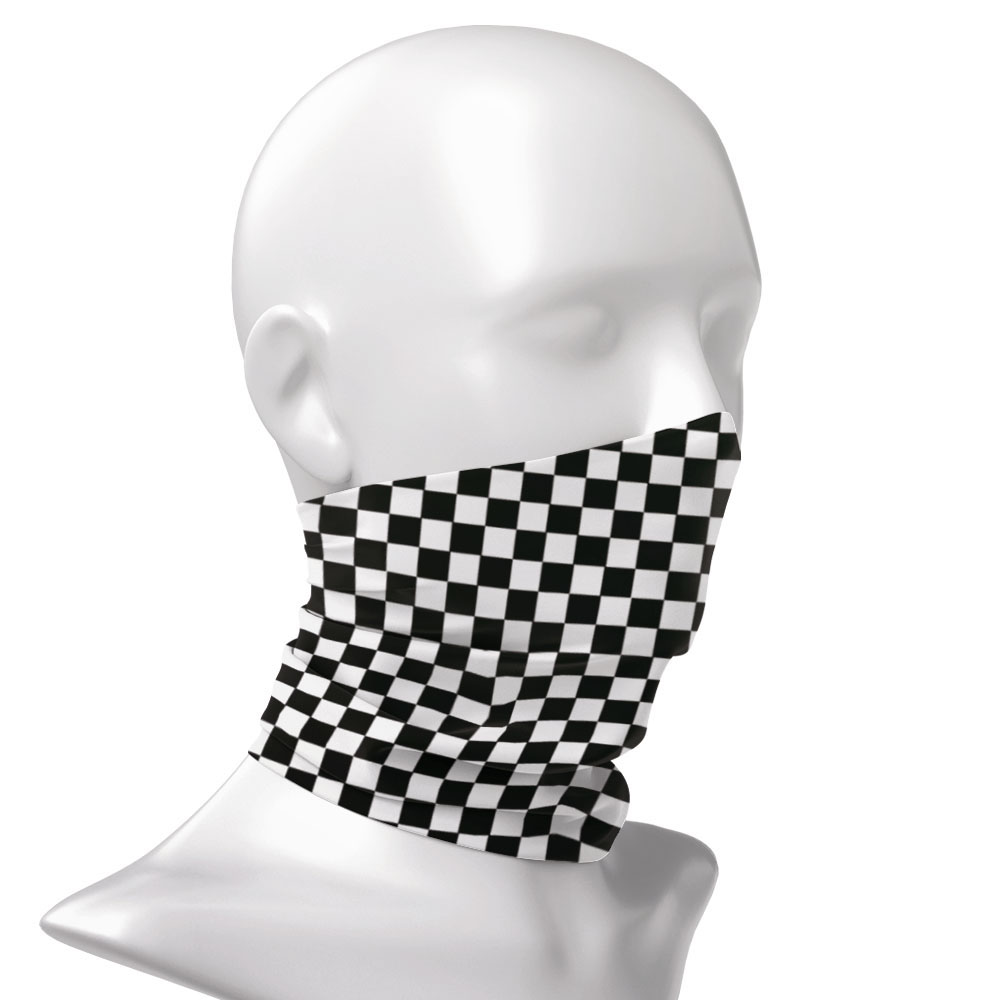 Checkered Ska Printed Headband - Cycling Gear For Men 评论和价格